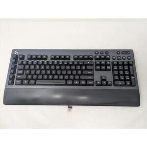Logitech G613 Wireless Keyboard w/ Wireless Dongle Tested Working